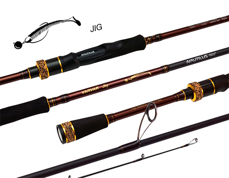 Спиннинг Nautilus Varvar Jig VS-802M 244см 7-28гр* - купить по доступной цене Интернет-магазине Наутилус