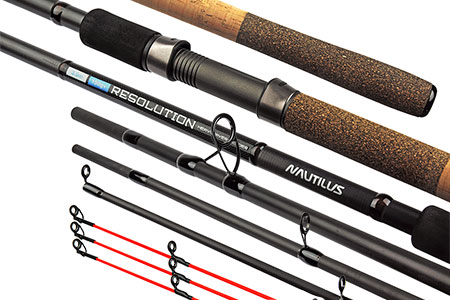 Удилище фидерное Nautilus Resolution River Heavy feeder 390см 150гр+ NRRHF13XH - купить по доступной цене Интернет-магазине Наутилус