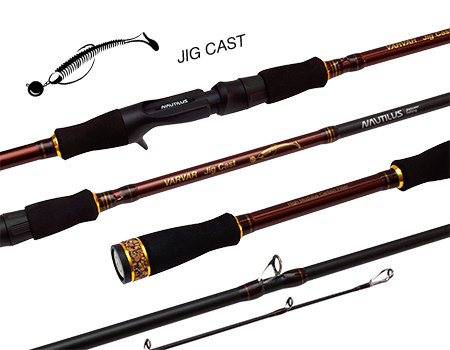 Спиннинг Nautilus Varvar Jig Cast VC-802M 244см 7-28гр* - купить по доступной цене Интернет-магазине Наутилус