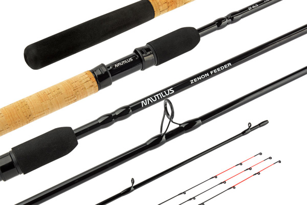 Удилище фидерное Nautilus Zenon feeder 390см 180гр ZF13XHQ - купить по доступной цене Интернет-магазине Наутилус