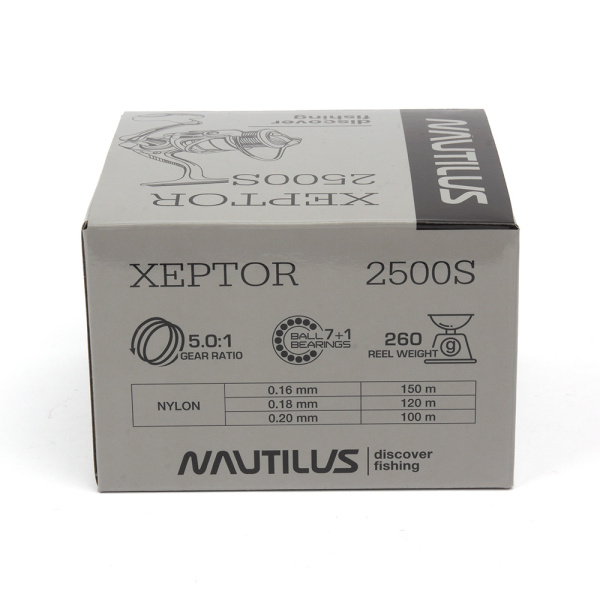 Катушка Nautilus Xeptor 2500S* - купить по доступной цене Интернет-магазине Наутилус