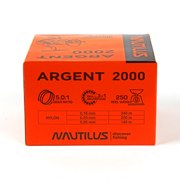Катушка Nautilus Argent 2000* - купить по доступной цене Интернет-магазине Наутилус