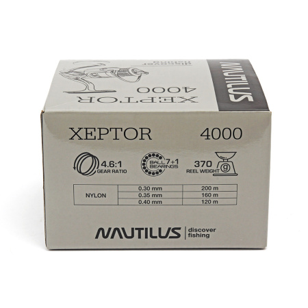 Катушка Nautilus Xeptor 4000* - купить по доступной цене Интернет-магазине Наутилус