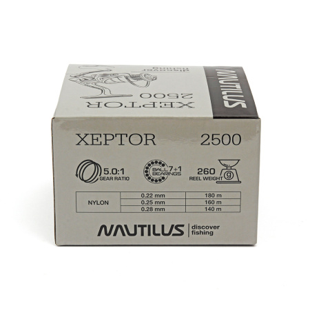 Катушка Nautilus Xeptor 2500* - купить по доступной цене Интернет-магазине Наутилус